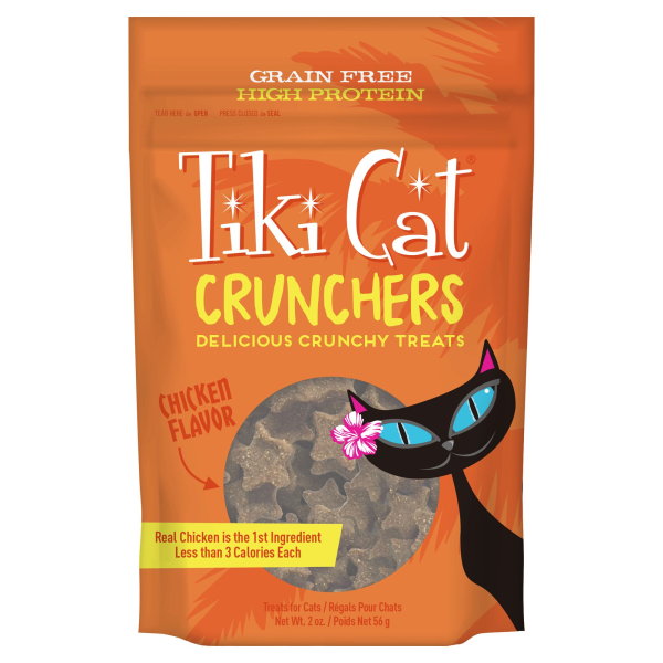 Tiki Cat Crunchers GF Chicken & Pumpkin 2oz