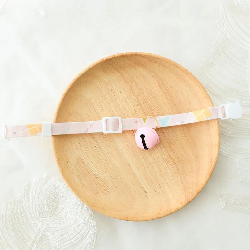 Pastel Cat Collar with Charm