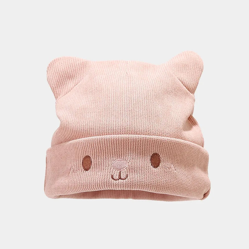 Cat Beanie - Pink