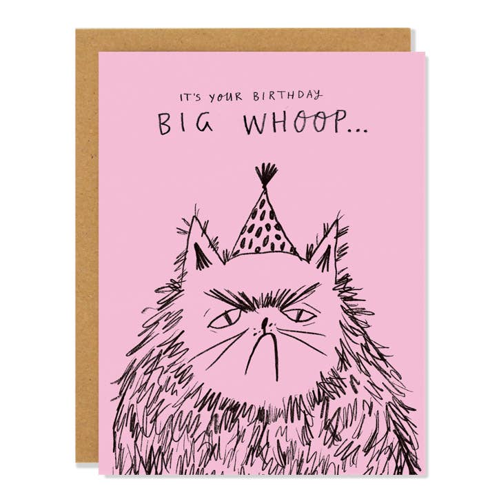 Big Whoop Birthday Card from Badger & Burke