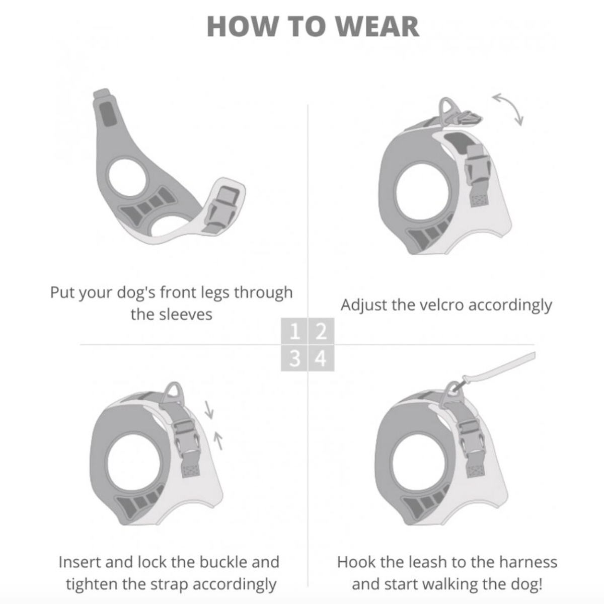 PETKIT Air Fly Dog Harness - Catoro Pets