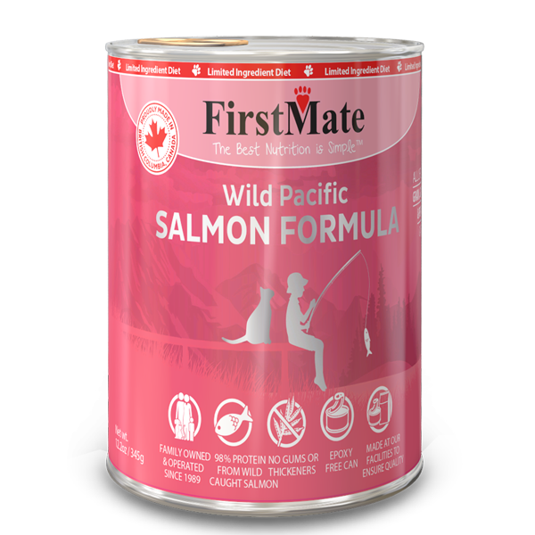 FirstMate Cat LID GF Salmon (345g/12.2oz) - Catoro