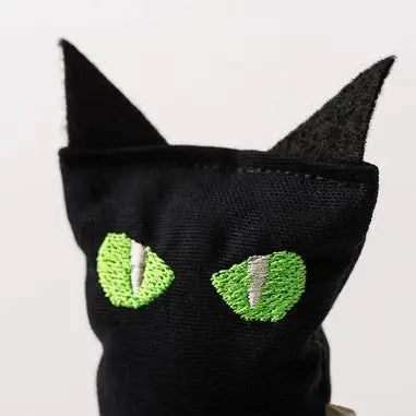 Crochet Kitty - Spooky Black Catnip Cats