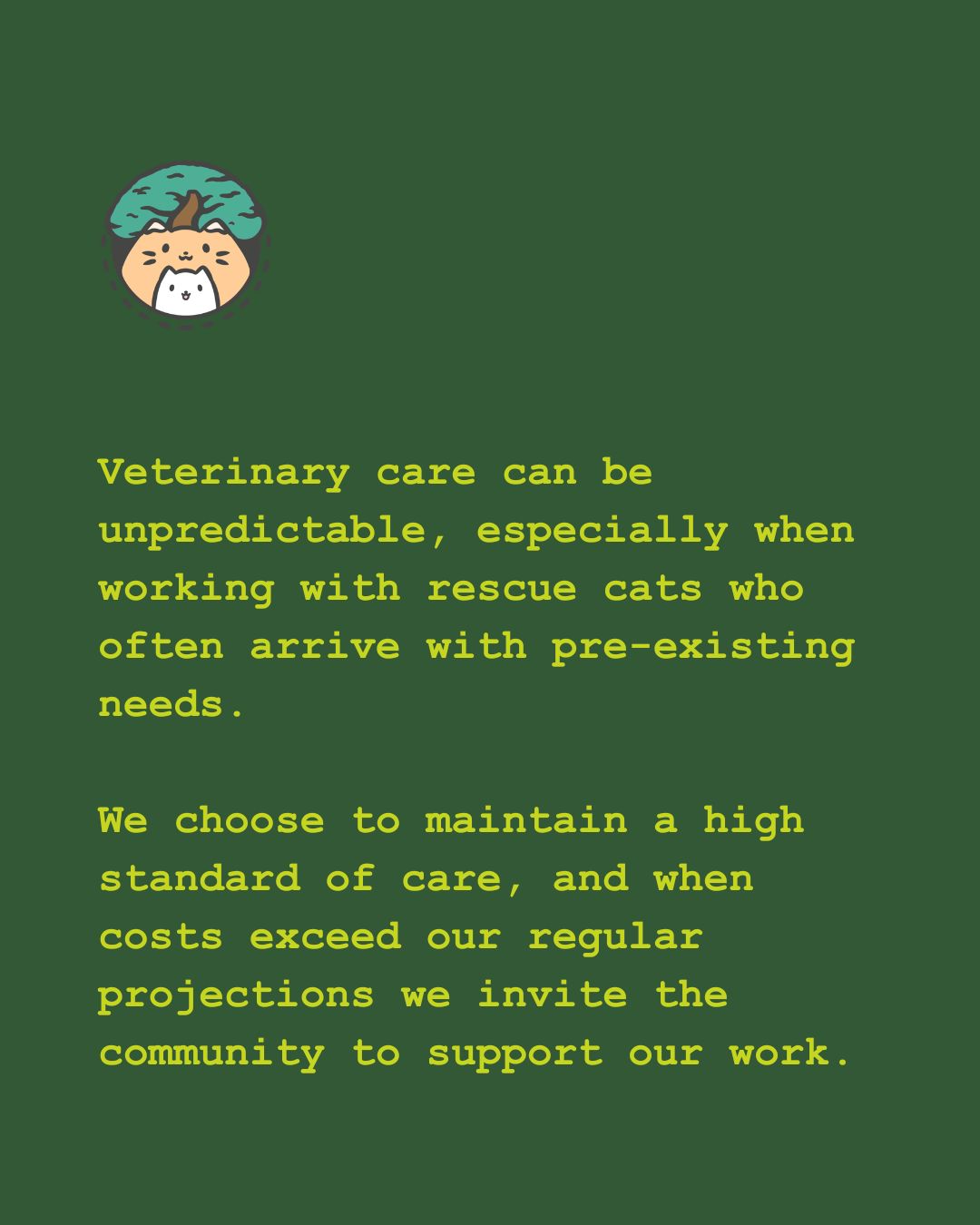 Cat Care Fund Contribution - March 2026