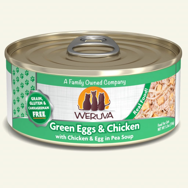 Weruva Cat GF Green Eggs & Chicken 5.5 oz