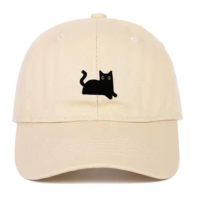 Embroidered Cat Dad Hat
