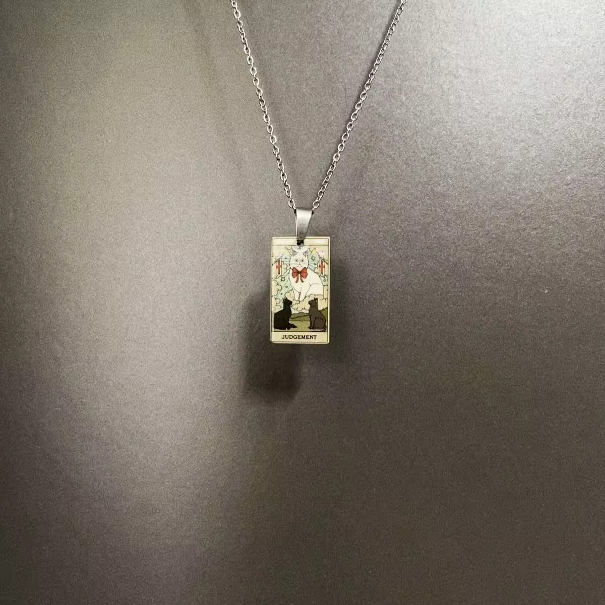 Cat Tarot Necklace