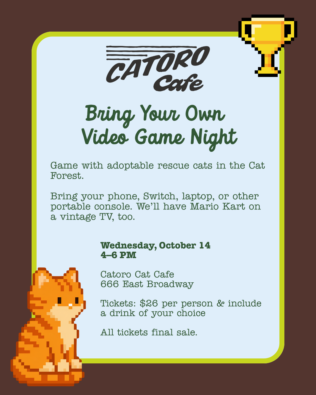 Bring Your Own Video Game Night