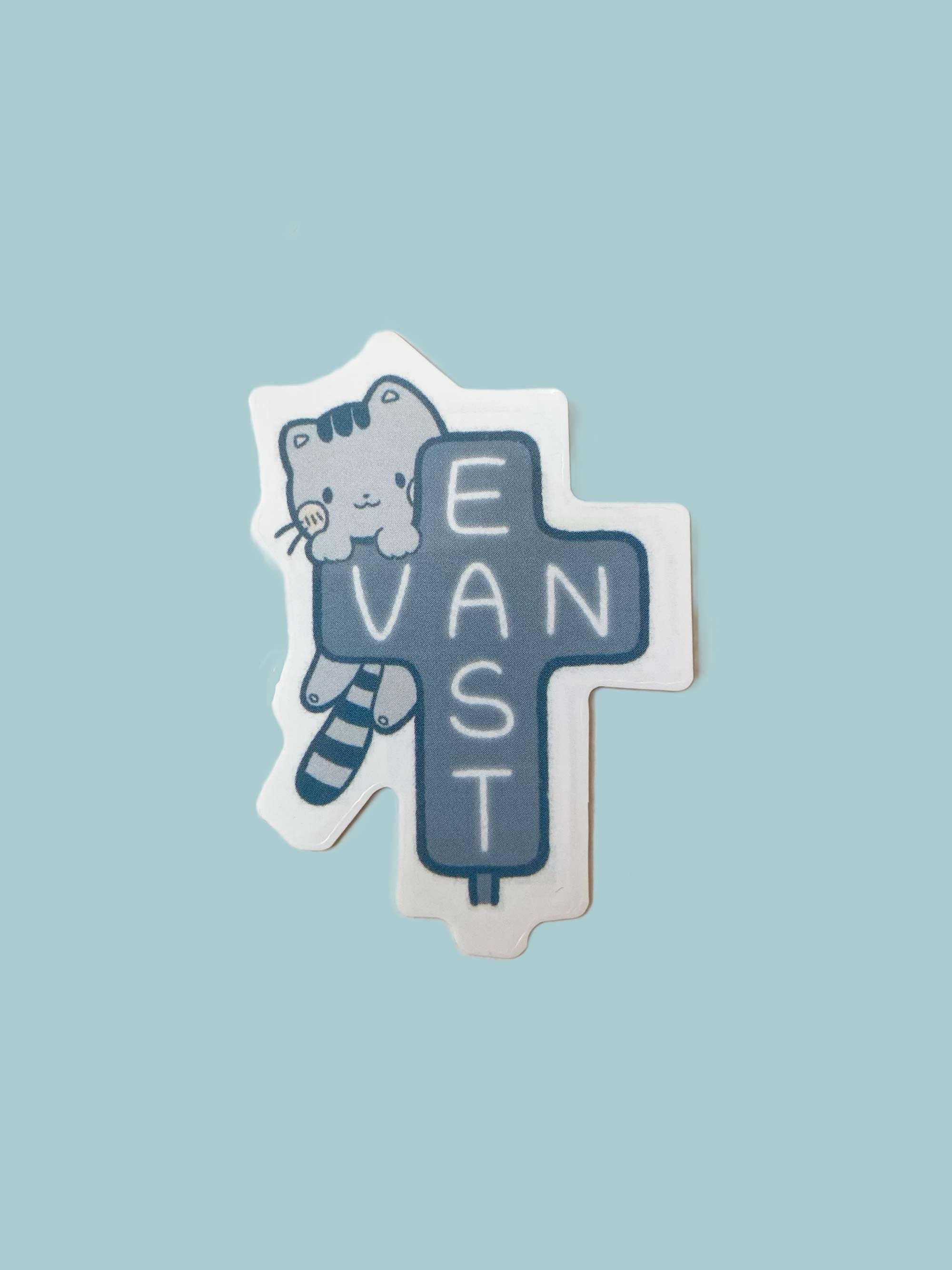 East Van Kitty Sticker