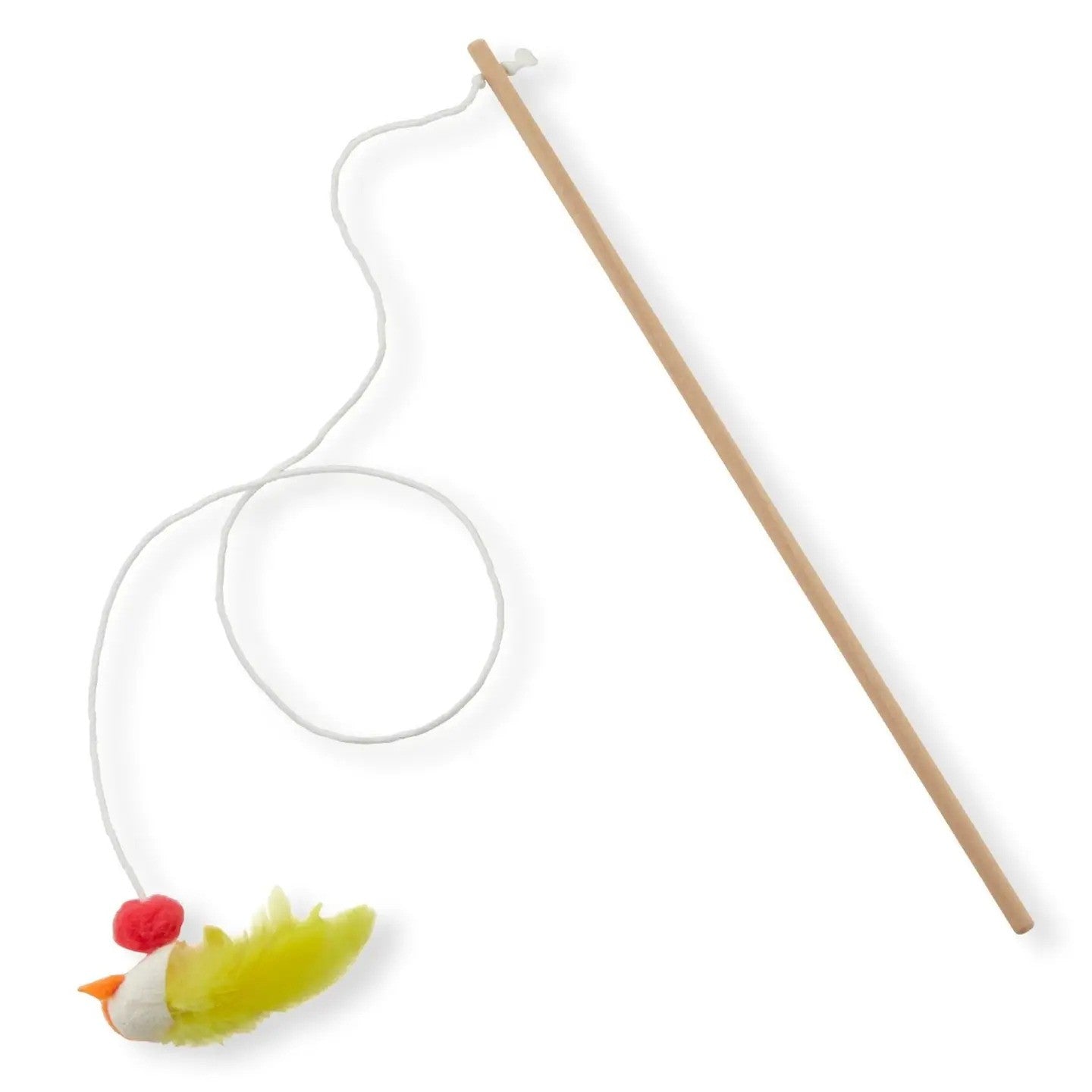 Flitters Bouncy Mouse Cocoon Feather Wand