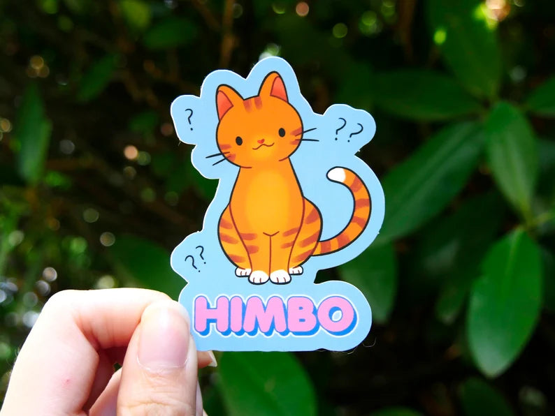 Himbo Cat Sticker