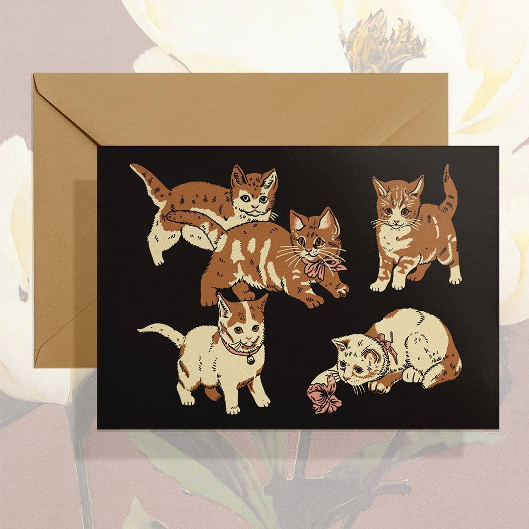Kittens Greeting Card from Stay Home Club