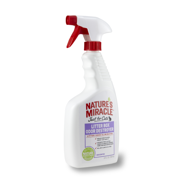 Nature's Miracle JFC Litter Box Odor Destroyer 24 oz Spray
