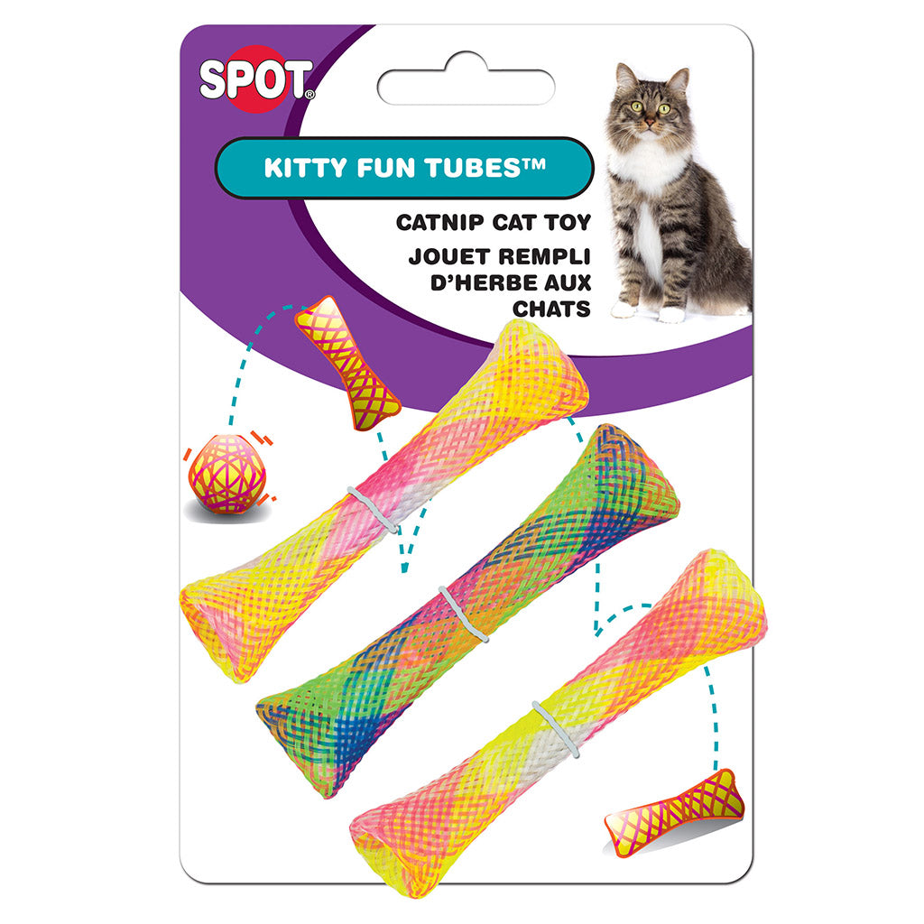 Kitty Fun Tubes 3.25" 3PK - Catoro