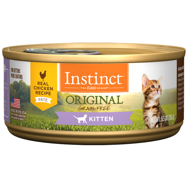 Instinct Cat Original GF Chicken Kitten 12/5.5 oz Cans - Catoro