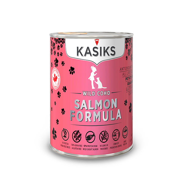 Kasiks Cat GF Wild Coho Salmon 12/12.2 oz - Catoro