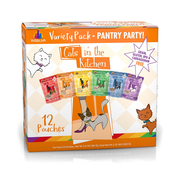 Weruva Cats in the Kitchen Variety Pack 12/3 oz Pouch - Catoro Pets