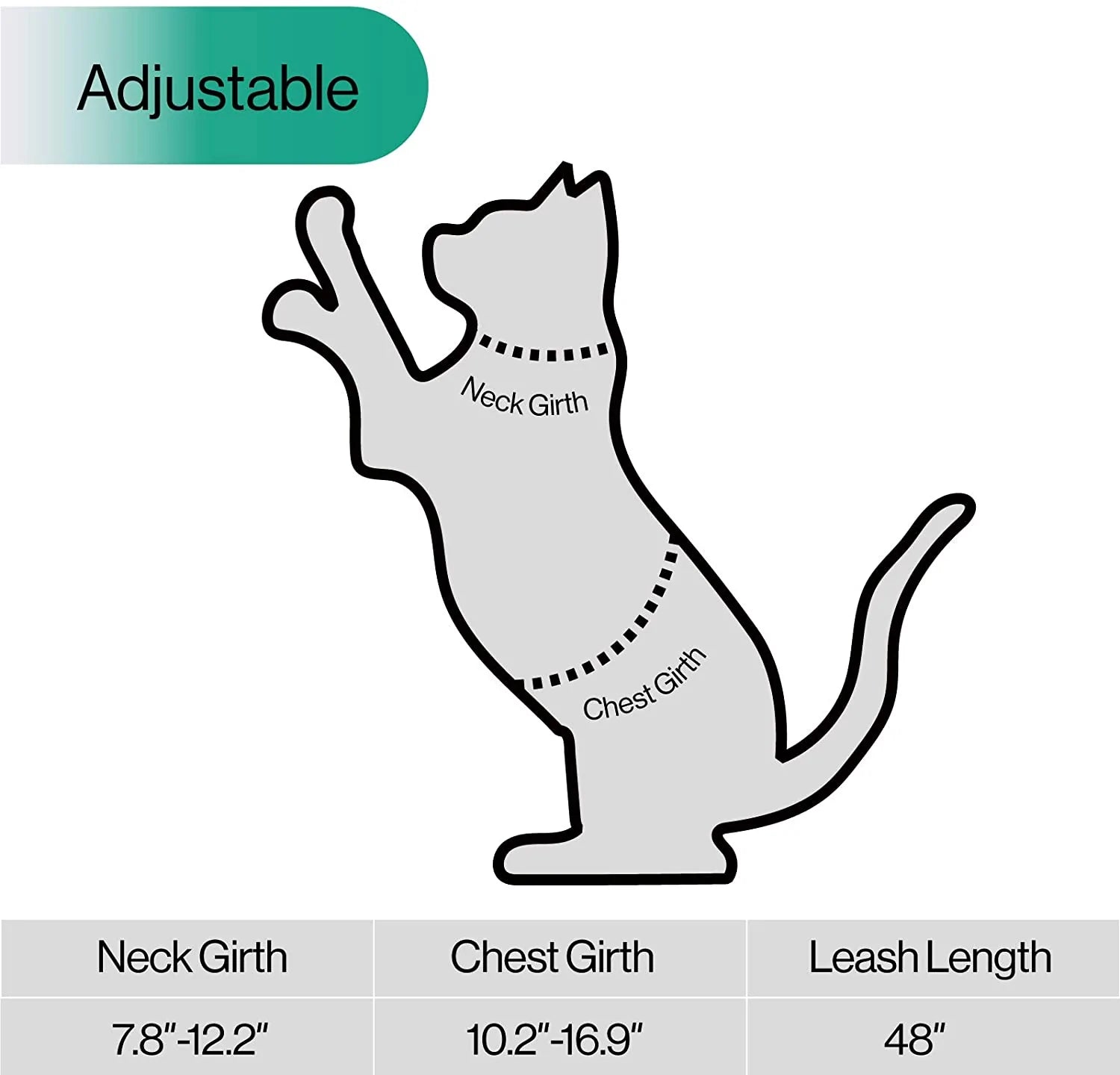 Cat Leash - Harness & Leash Set - Catoro Pets