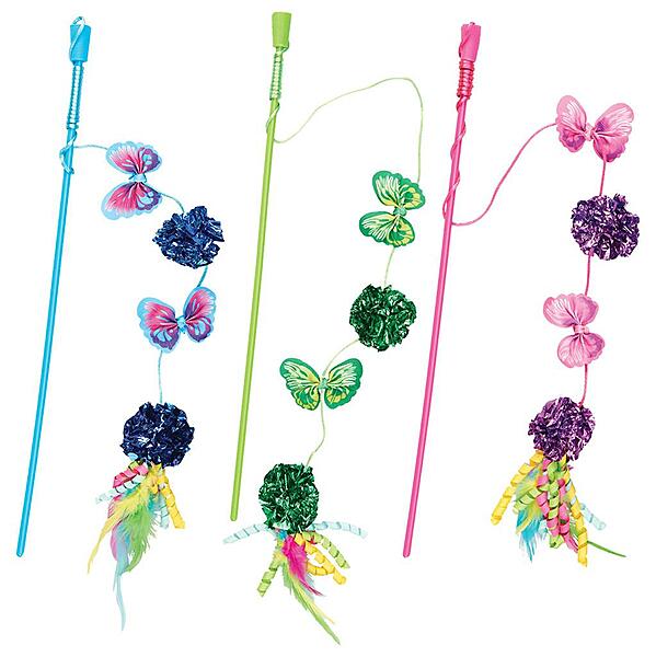 Butterfly & Mylar Wand