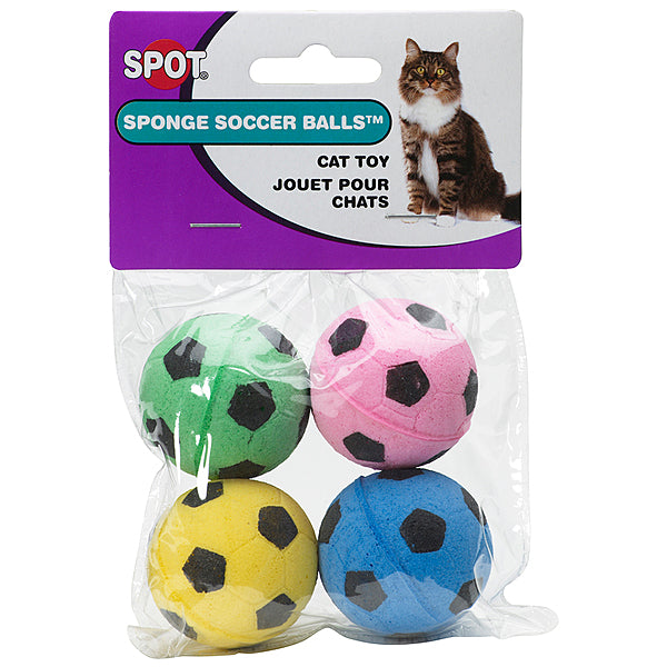 Sponge Soccer Balls 4PK