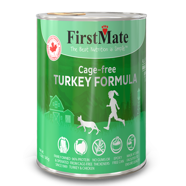 FirstMate Cat LID GF Turkey (345g/12.2oz) - Catoro